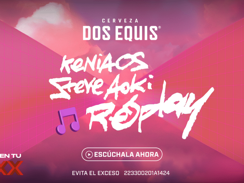 Steve Aoki y Kenia Os con “Replay”