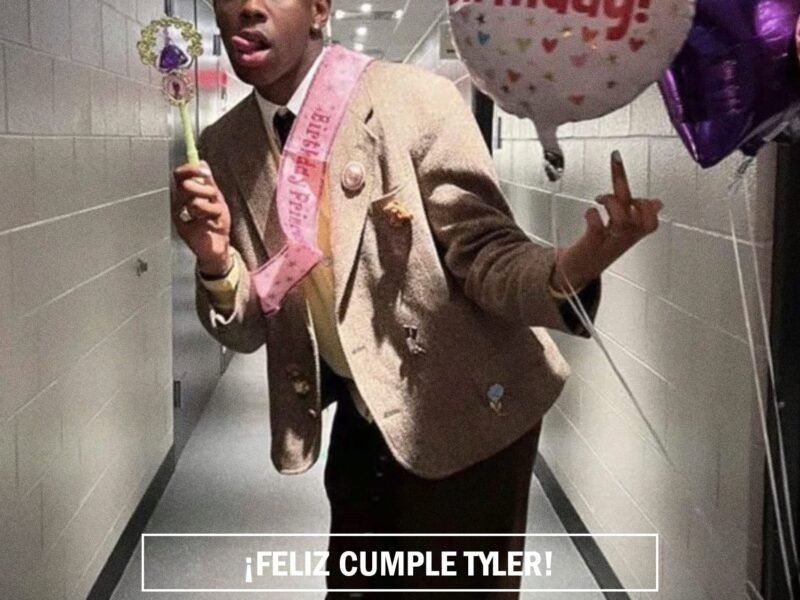 TYLER, HOY BRINDAMOS POR TI Y POR TODXS LXS REALES