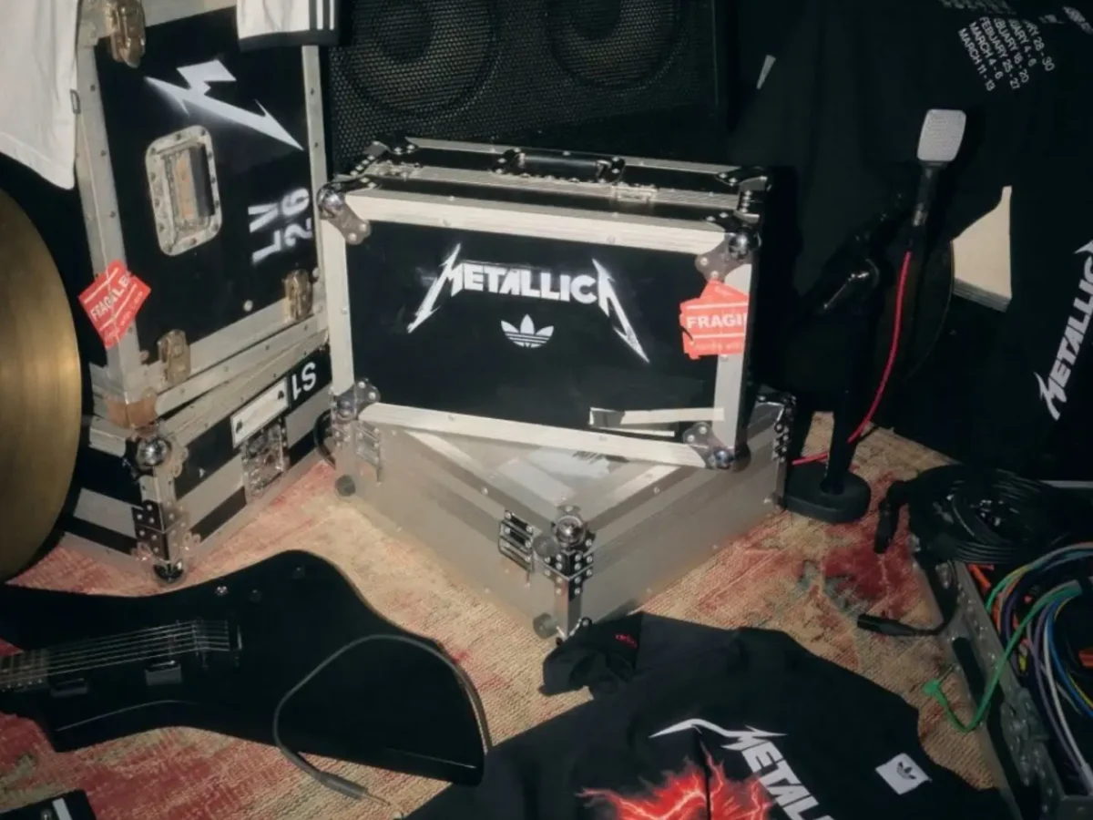 Metallica x adidas Originals: La colección «Life Burns Faster» fusiona el thrash metal y el streetwear